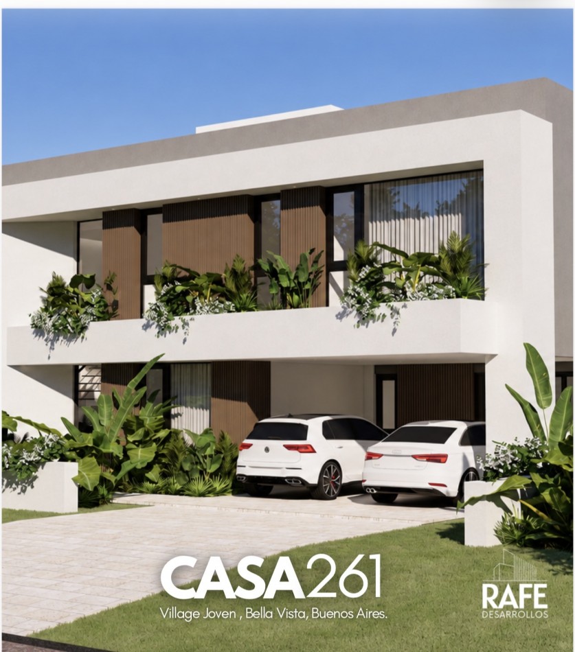 CASA EN VENTA CON 3 DORMITORIOS EN VILLAGE JOVEN , BELLA VISTA 